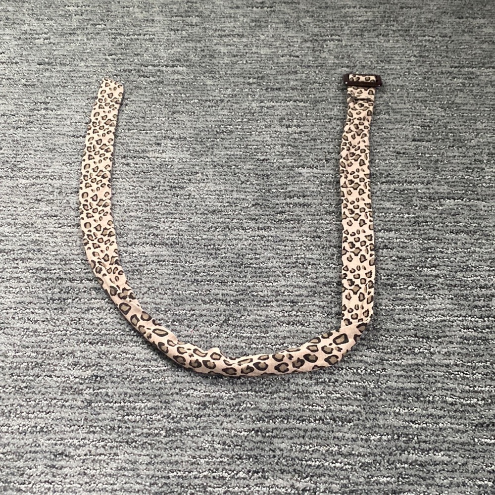 Free with purchase leopard 🐆 print belt